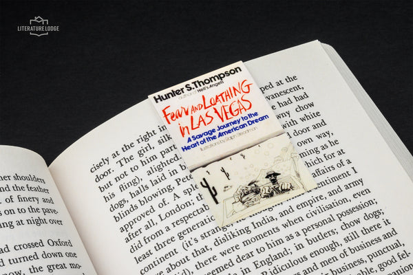 Magnetic Bookmark: "Fear and Loathing in Las Vegas" by Hunter S. Thompson