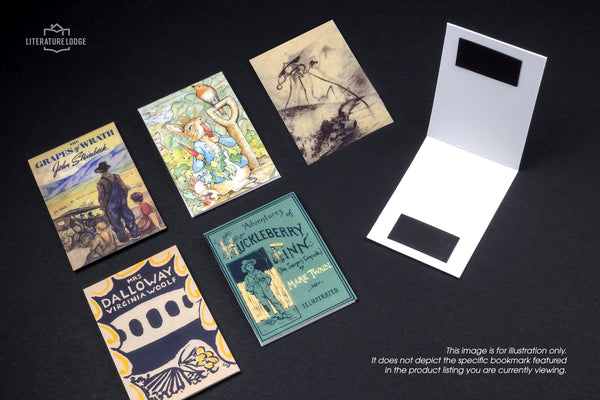 Magnetic Bookmark: "Adventures of Huckleberry Finn" by Mark Twain