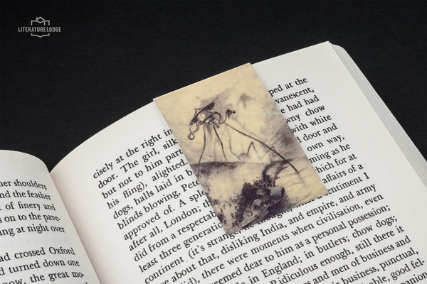 Magnetic Bookmark: "The War of the Worlds" by H.G. Wells