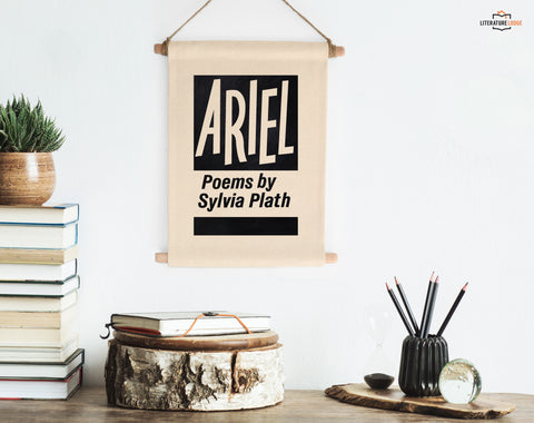 Wall Banner: "Ariel" by Sylvia Plath