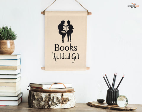 Wall Banner: Books – The Ideal Gift