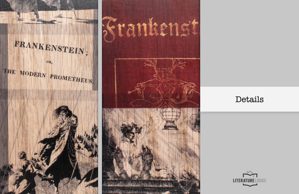 Frankenstein (Mary Shelley) Bookend