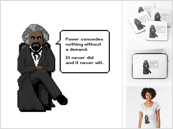Pixel Art – Frederick Douglass