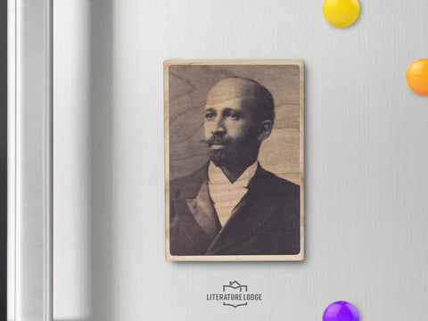Wooden Magnet: W. E. B. Du Bois