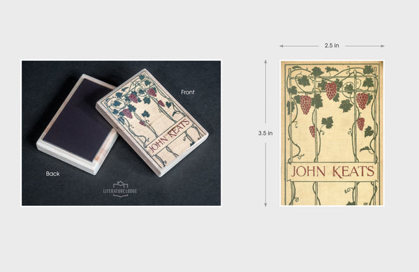 Wooden Magnet: John Keats