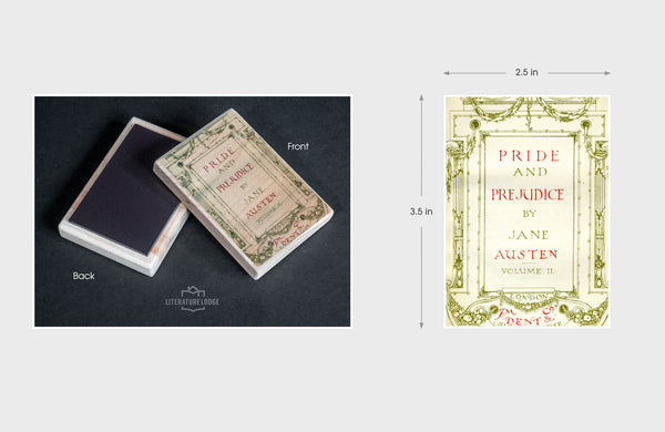 Wooden Magnet: "Pride and Prejudice" by Jane Austen
