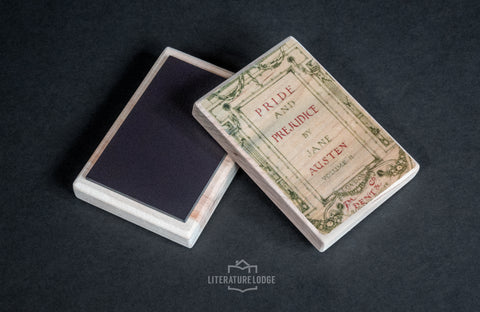Wooden Magnet: "Pride and Prejudice" by Jane Austen