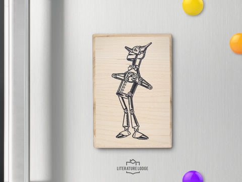 Wooden Magnet: The Tin Man (The Wonderful Wizard of Oz)