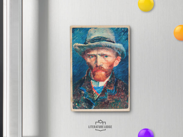 Wooden Magnet: Vincent Van Gogh