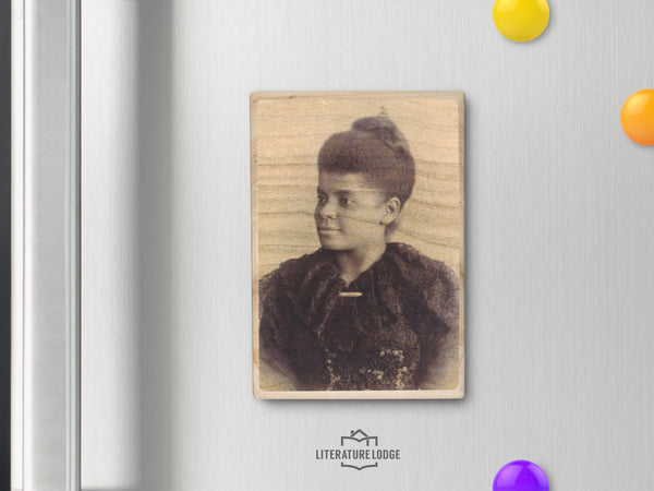 Wooden Magnet: Ida B. Wells