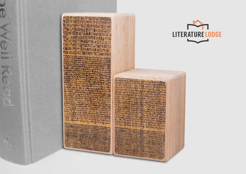 The Rosetta Stone Bookend