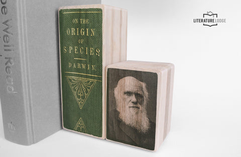 Charles Darwin Bookend